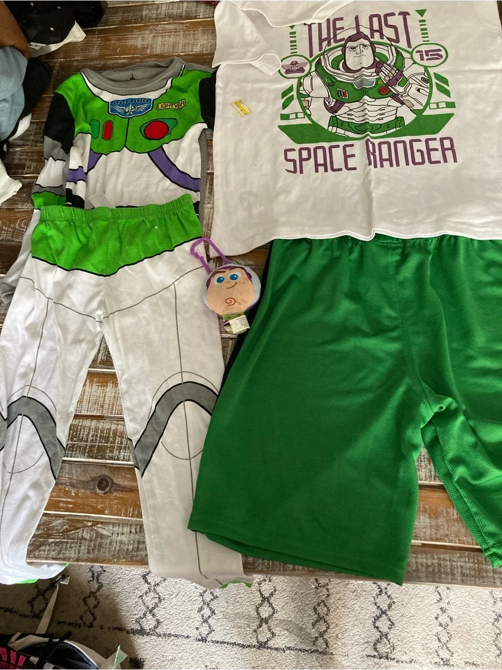Disney Buzz Lightyear Space Ranger Costume Set - Green & White